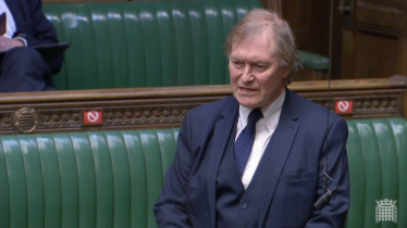 Sir David asks the Prime Minister to tackle knife crime 